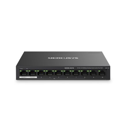 Mercusys MS110P 10-Port 100Mbps Desktop Switch with PoE+